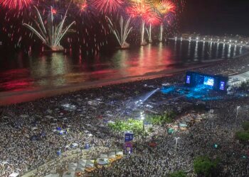 Réveillon de Copacabana receberá seis navios de cruzeiro e 300 barcos