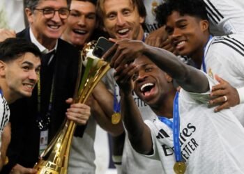 Com gol de Vini Jr, Real faz 3 a 0 no Pachuca e leva Intercontinental