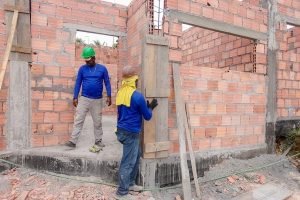 Construção da creche no Cristo Rei avança com novo marco nas obras – Prefeitura de Simões Filho