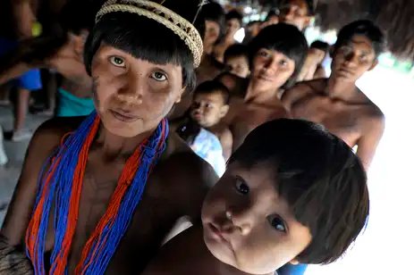 Mário Vilela/ Funai Indígenas Waimiri-Atroari ou índios Kinja