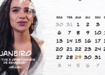 Associação LGBTQIA Casarão Brasil lança calendário trans 2025