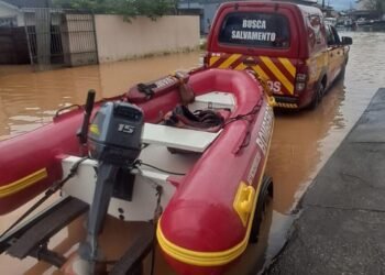 Chuvas deixam 781 desabrigados em Santa Catarina