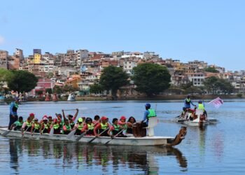 Projeto Dragon Boat abre novas vagas para inscrição no núcleo do Dique do Tororó