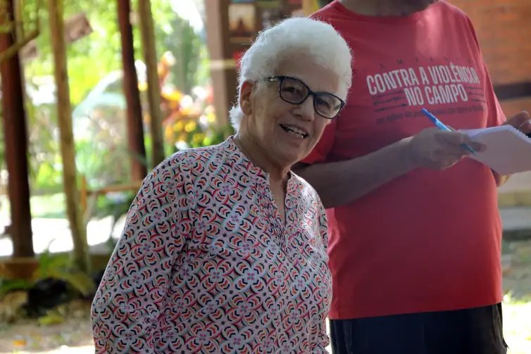 Heloisa Sousa\CPT Brasília (DF) 11/02/2025 - Irmã Jean Ann Bellini, da Comissão Pastoral da terra. Foto: Heloisa Sousa\CPT
