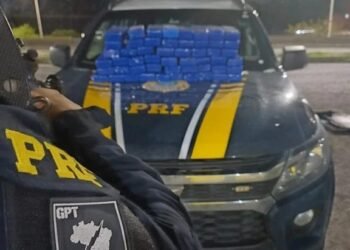 PRF prende traficante com 52 Kg de maconha em carro locado na Bahia