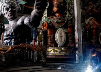 Unidos da Tijuca homenageia orixá filho de Oxum e Oxóssi