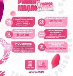 Simões Filho promove programação especial em celebração ao Mês da Mulher – Prefeitura de Simões Filho