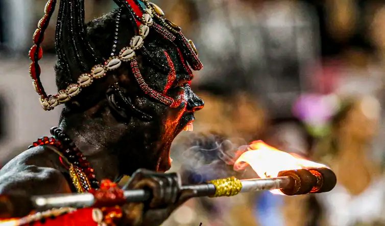 São Paulo (SP), 01/03/2025 - Carnaval 2025 - Sambódromo do Anhembi, desfile do Grupo Especial - Escola de Samba Gaviões da Fiel.  Foto: Paulo Pinto/Agência Brasil
