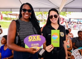 Prefeitura e DEAM realizam ação de conscientização no combate à violência contra a mulher – Prefeitura Municipal de Candeias.