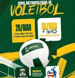 Simões Filho sedia Copa Metropolitana de Voleibol nos dias 29 e 30 de março – Prefeitura de Simões Filho