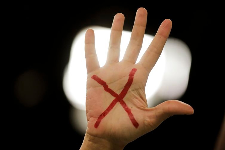 Joédson Alves/Agência Brasil Brasília (DF) 11/02/2025 – O Conselho Nacional de Justiça (CNJ) assinou, nesta terça-feira (11), acordo de cooperação com a plataforma de entregas iFood para combater a violência contra a mulher.
Foto: Joédson Alves/Agência Brasil