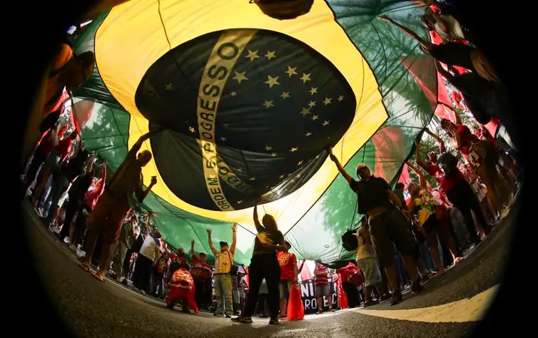 São Paulo (SP), 30/03/2025 - Movimentos sociais e sindicais realizam ato contra a anistia.
Foto: Paulo Pinto/Agência Brasil
