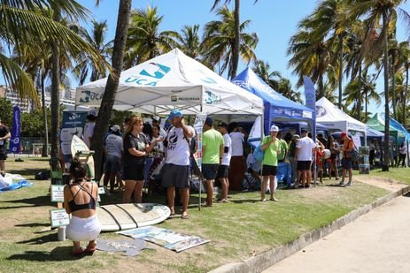 Rio de Janeiro (RJ), 22/03/2025 – No Dia Mundial da Água, o Clean Up Bay une voluntários para limpeza da praia do Flamengo, na zona sul do Rio de Janeiro. Foto: Tomaz Silva/Agência Brasil