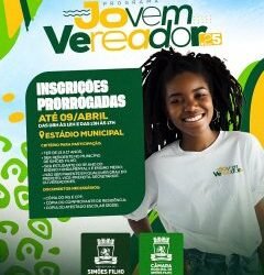 Inscrições para o Programa Jovem Vereador seguem abertas até quarta-feira (09/04) – Prefeitura de Simões Filho