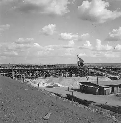 Brasília (DF), 16/04/2025 - Construção de Brasília, para a matéria Brasília 65 anos. Foto: Arquivo Público Nacional/Divulgação