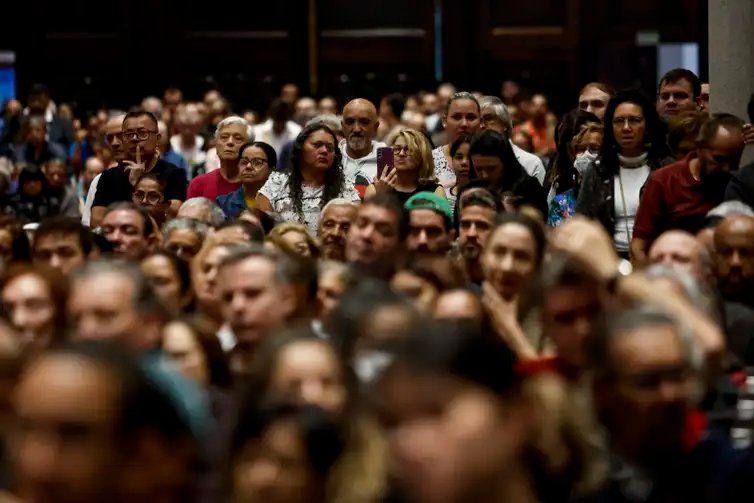 SSão Paulo (SP), 21/04/2025 - Missa em em homenagem ao Papa Francisco, na Catedral da Sé.
Foto: Paulo Pinto/Agência Brasil