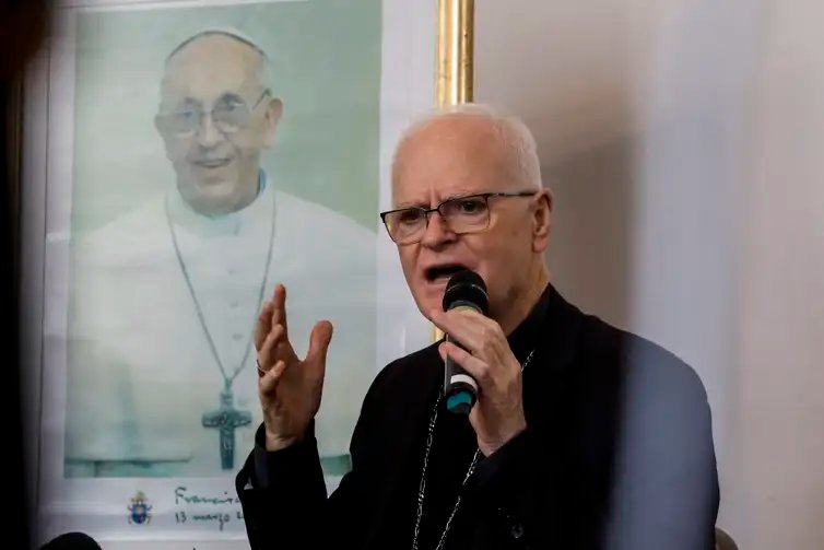 SSão Paulo (SP), 21/04/2025 - Cardeal Odilo Pedro Scherer, arcebispo de São Paulo, preside missa em sufrágio do Papa Francisco que faleceu nesta segunda-feira.
Foto: Paulo Pinto/Agência Brasil