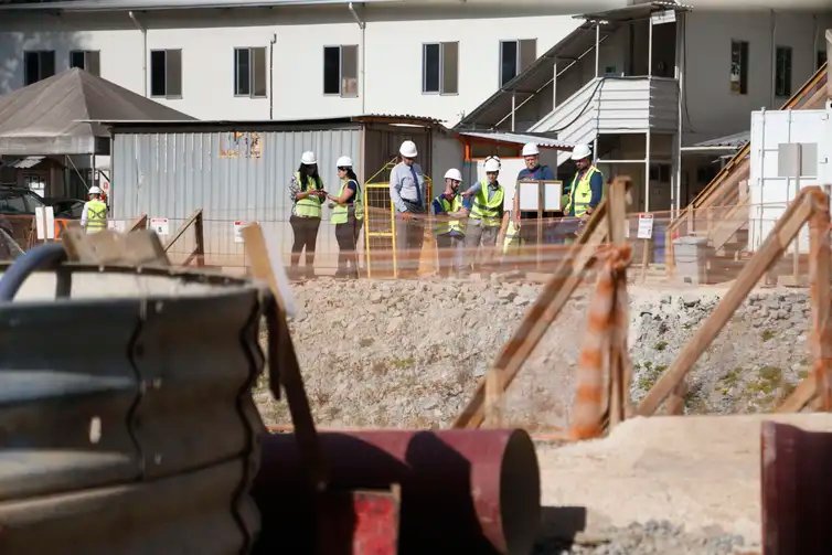 São Paulo (SP), 08.11.2023 - Peritos fazem vistoria no canteiro de obras do metro Linha 6 - Laranja, no bairro do Bexiga, onde foi encontrado um sítio arqueológico, nomeado como Saracura Vai-Vai. Foto: Paulo Pinto/Agência Brasil