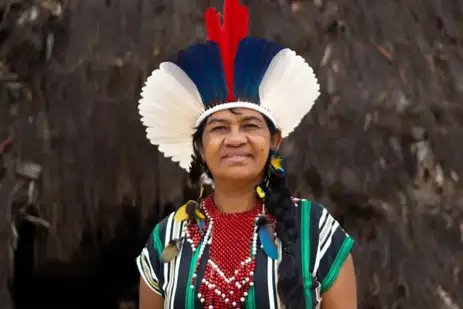 Araçuaí (MG), 22/04/2025 - Cleonice Pankararu, da Aldeia Cinta Vermelha Jundiba. Mineração da transição energética. Foto: Cleonice Pankararu/Arquivo Pessoal