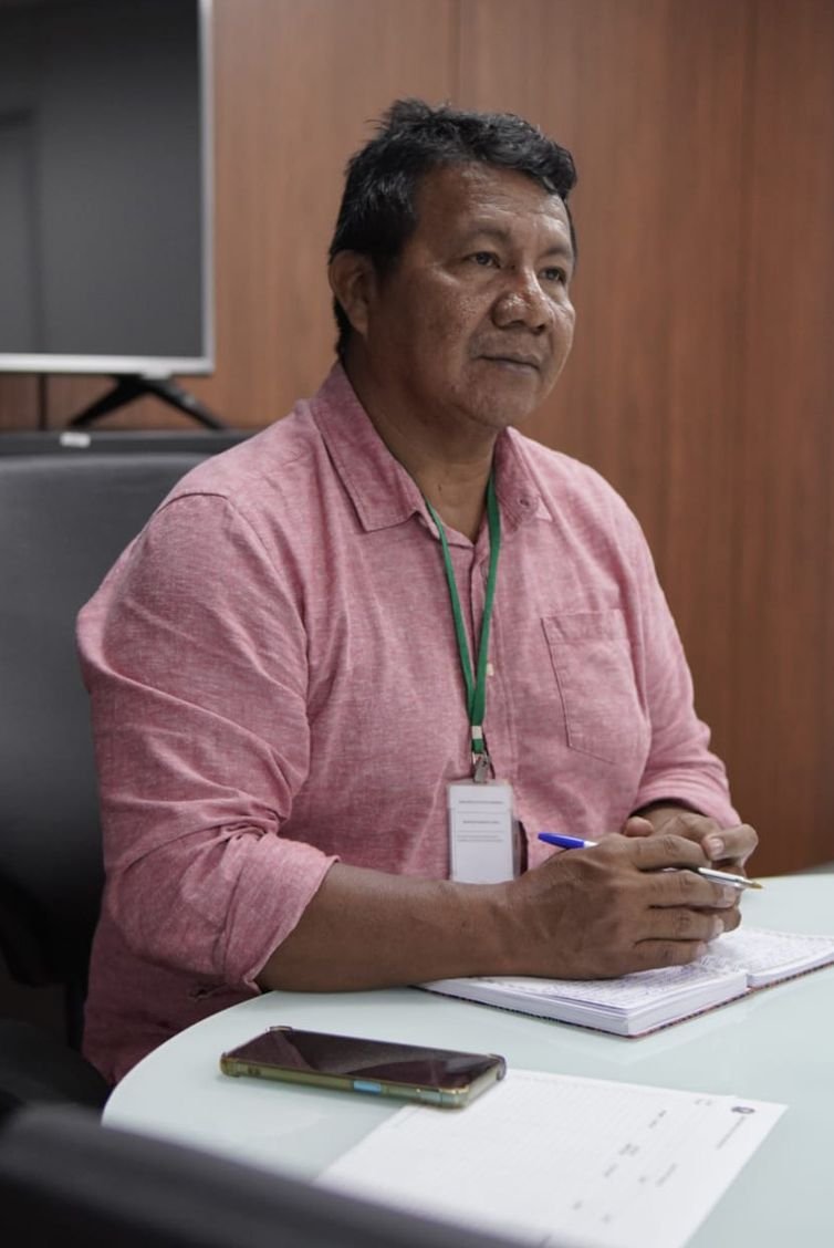 Brasília (DF), 19/04/2025 - Personagem Jecinaldo - Fruto da mobilização indígena nacional, Apib completa 20 anos de existência/Subir fotos para o mosaico.
Foto: João Melo/Ascom/APIB