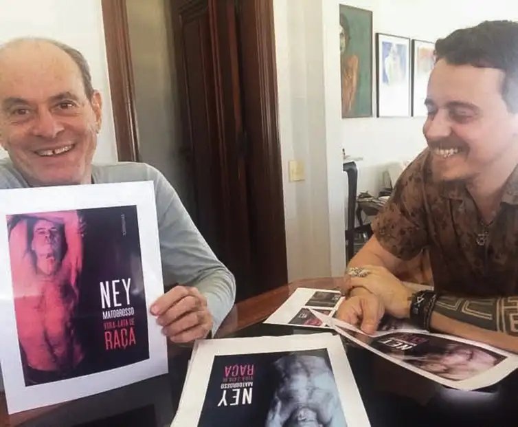 Rio de Janeiro – 04/04/2025  Ney com o Ramon Nunes Mello. Foto Isa Pessoa.