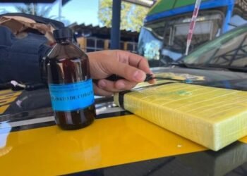 PRF prende mulher com cocaína em ônibus interestadual na Bahia