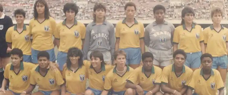 fotografia da primeira seleção brasileira feminina de futebol
Imagens cedidas pela Olé Produções 