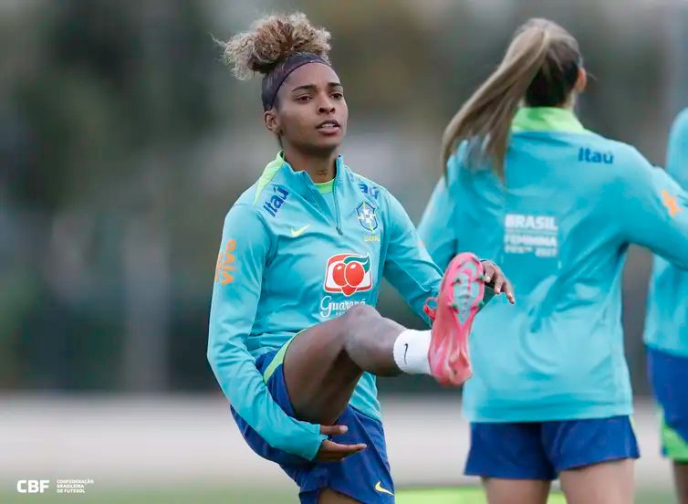 Luany - seleção brasileira feminina - abril/2025 - treino nos EUA