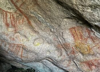 Instituições se unem para desvendar pinturas rupestres em Itatiaia