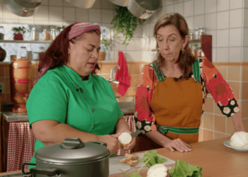 Chef Regina Tchelly prepara receitas com feijão no Xodó de Cozinha