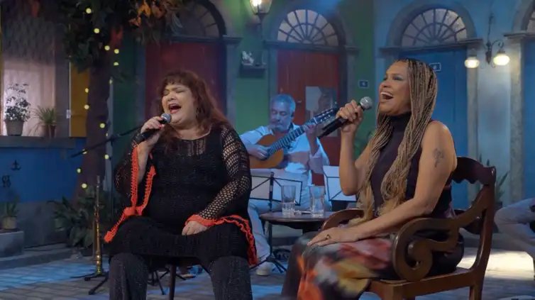 Rio de Janeiro (RJ), 01/05/2025 - Simone Mazzer interpreta clássicos de Nelson Cavaquinho no Samba na Gamboa da TV Brasil
Artista fala com Teresa Cristina sobre o repertório do bamba e canta sucessos como 