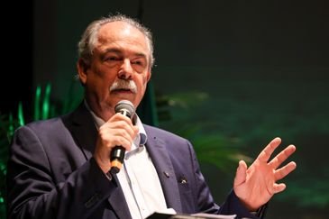 Tomaz Silva/Agência Brasil Rio de Janeiro (RJ), 22/05/2025 –O presidente do Banco Nacional de Desenvolvimento Econômico e Social (BNDES), Aloizio Mercadante durante celebração do Dia Internacional da Biodiversidade, no Jardim Botânico do Rio de Janeiro, na zona sul da capital fluminense. Foto: Tomaz Silva/Agência Brasil