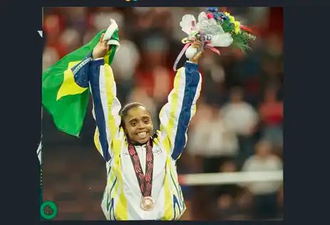 Brasília (DF), 14/05/2025 - Hall da fama COB, ginasta Daiane dos Santos.
Foto: COB/Divulgação