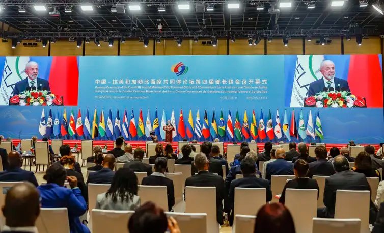 Ricardo Stuckert / PR Presidente da República, Luiz Inácio Lula da Silva, Sessão de abertura do IV Fórum CELAC-China. China National Convention Center II, Pequim - China.
Foto - Ricardo Stuckert / PR