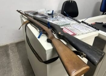 Apreendidos armas de fogo e celulares em ação no interior baiano