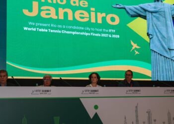 Rio de Janeiro será a sede do Mundial de Tênis de Mesa em 2029