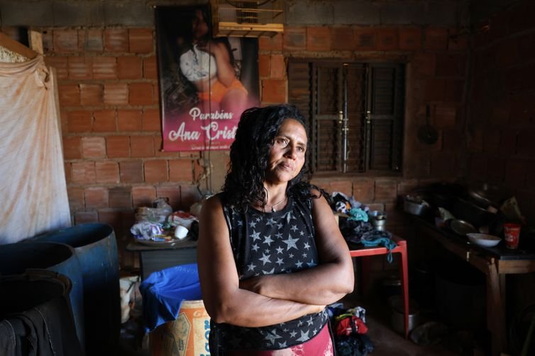 Brasília (DF), 10/07/2025 - Ana Cristina Rodrigues, moradora da Vila Santa Luzia, fala sobre o ECA - Estatuto da Criança e do Adolescente. Foto: Valter Campanato/Agência Brasil