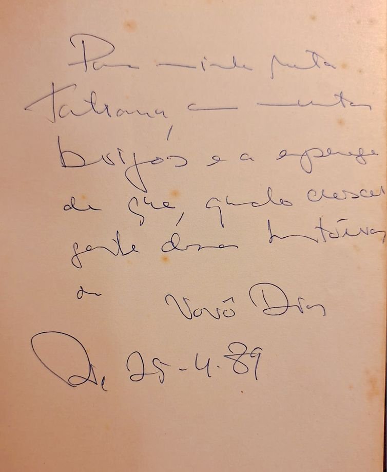 São Paulo (SP), 20/07/2025 - Neta de Dias Gomes,  Tatiana Dias Gomes, fará homenagem ao avô durante a Flipelô.
Foto: Tatiana Dias Gomes/Arquivo pessoal