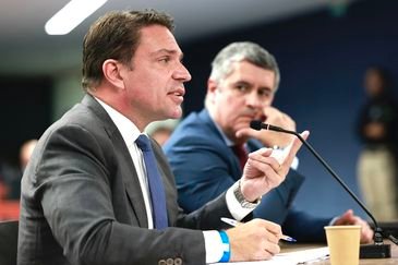 Brasília (DF), 05/06/2025 - Alexandre Ramagem particiapa de interrogatórios dos réus da Ação Penal (AP) 2668 no STF. Foto: Fellipe Sampaio/STF