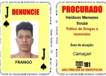 SSP atualiza o Baralho do Crime na Bahia