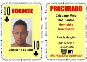 Traficante é a nova cara do Baralho do Crime