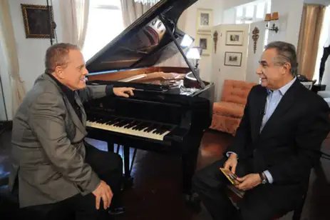 Brasília 23/08/2025 
Miguel Proença e Roberto D'Avila.
Fotos: Ana Paula Oliveira Migliari