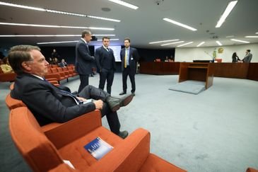 Brasília (DF) 25/03/2025 - O Supremo Tribunal Federal (STF) começa a julgar, o ex-presidente Jair Bolsonaro e mais sete denunciados pela trama golpista vão se tornar réus na ação.
O caso será julgado pela Primeira Turma da Corte, colegiado formado por cinco dos 11 ministros que compõem o tribunal. 
Foto: Antonio Augusto/STF