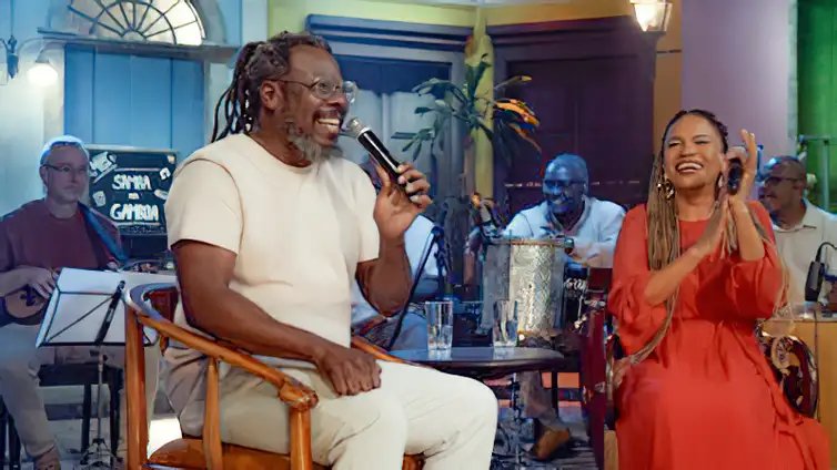 Rio de Janeiro (RJ), 16/08/2025 - Samba na Gamboa, da TV Brasil, celebra obra de Candeia no dia em que bamba faria 90 anos.
Frame TV Brasil