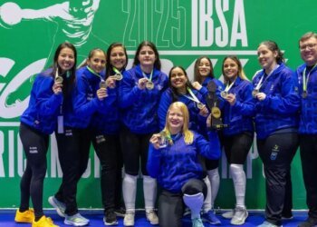 Brasil é campeão das Américas no goalball masculino e no feminino
