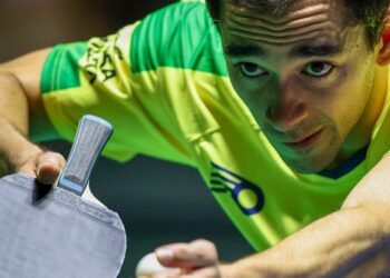 Hugo Calderano pega alemão Benedikt Duda na final em Foz do Iguaçu