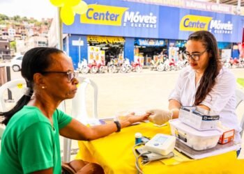 Aula prática dos ACS leva serviços de saúde gratuitos ao Centro da cidade – Prefeitura Municipal de Candeias.