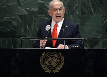 Delegações deixam cadeiras vazias durante discurso de Netanyahu na ONU