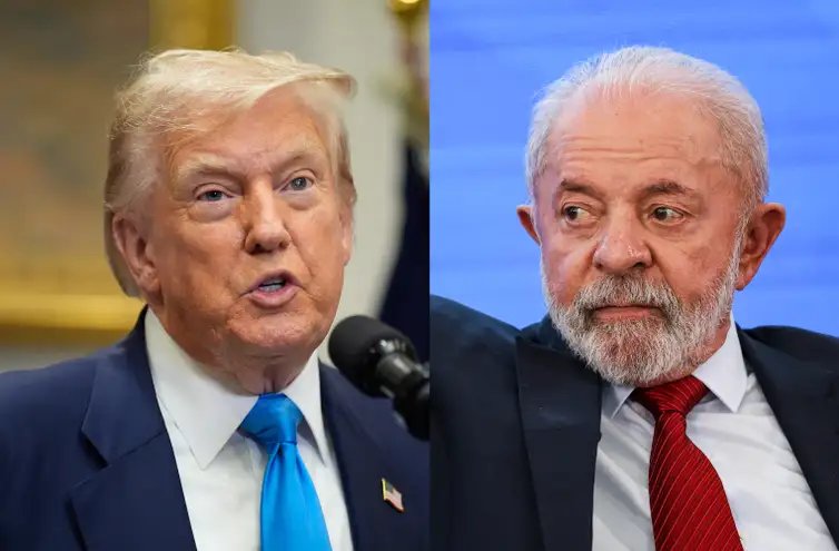 Donald Trump e Lula. Photo by Reuter/Yuri Gripas e Marcelo Camargo/Agência Brasil
Luiz Inácio Lula da Silva
