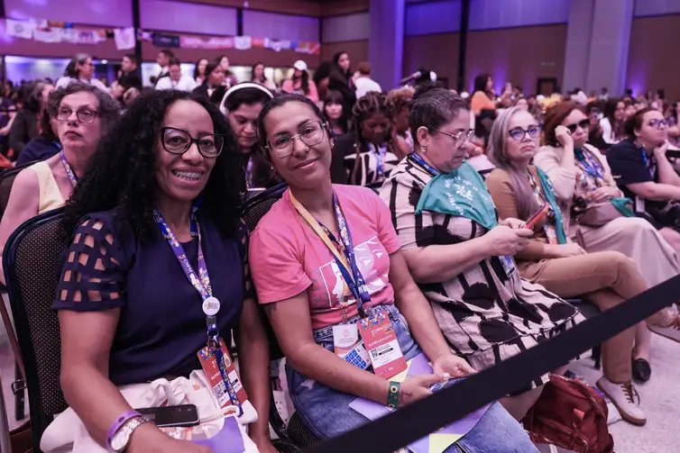 Brasília (DF), 01/10/2025 – 5ª Conferência Nacional de Políticas para as Mulheres.
Foto: José Cruz/Agência Brasil
